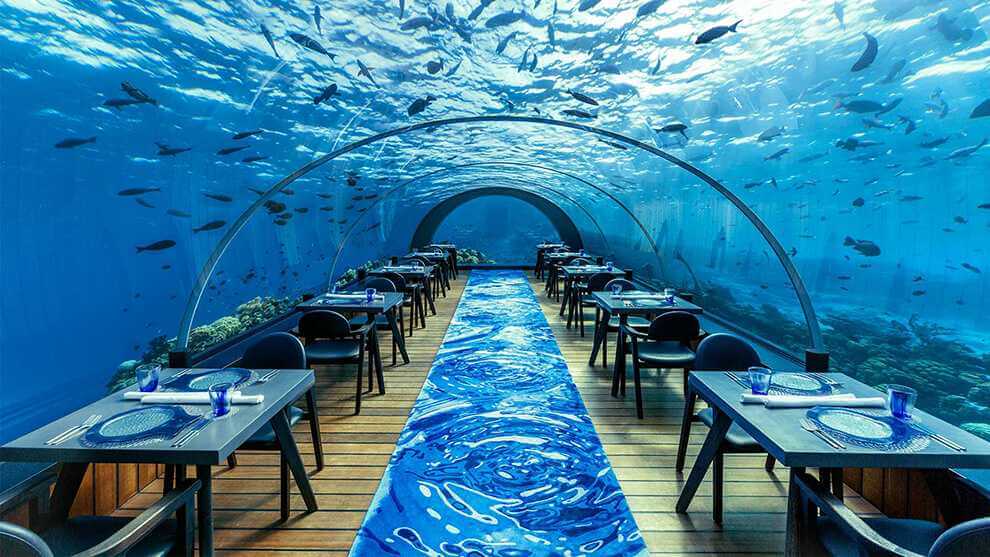 馬爾地夫海底餐廳 Hurawalhi 芙拉瓦麗度假村 - 5.8 Restaurant