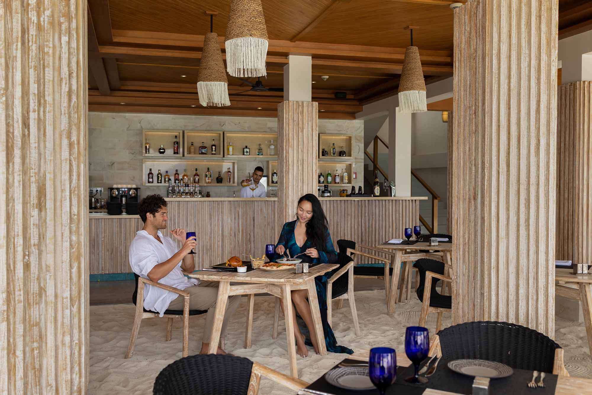 馬爾地夫 Faarufushi Maldives-餐廳-beach club grill