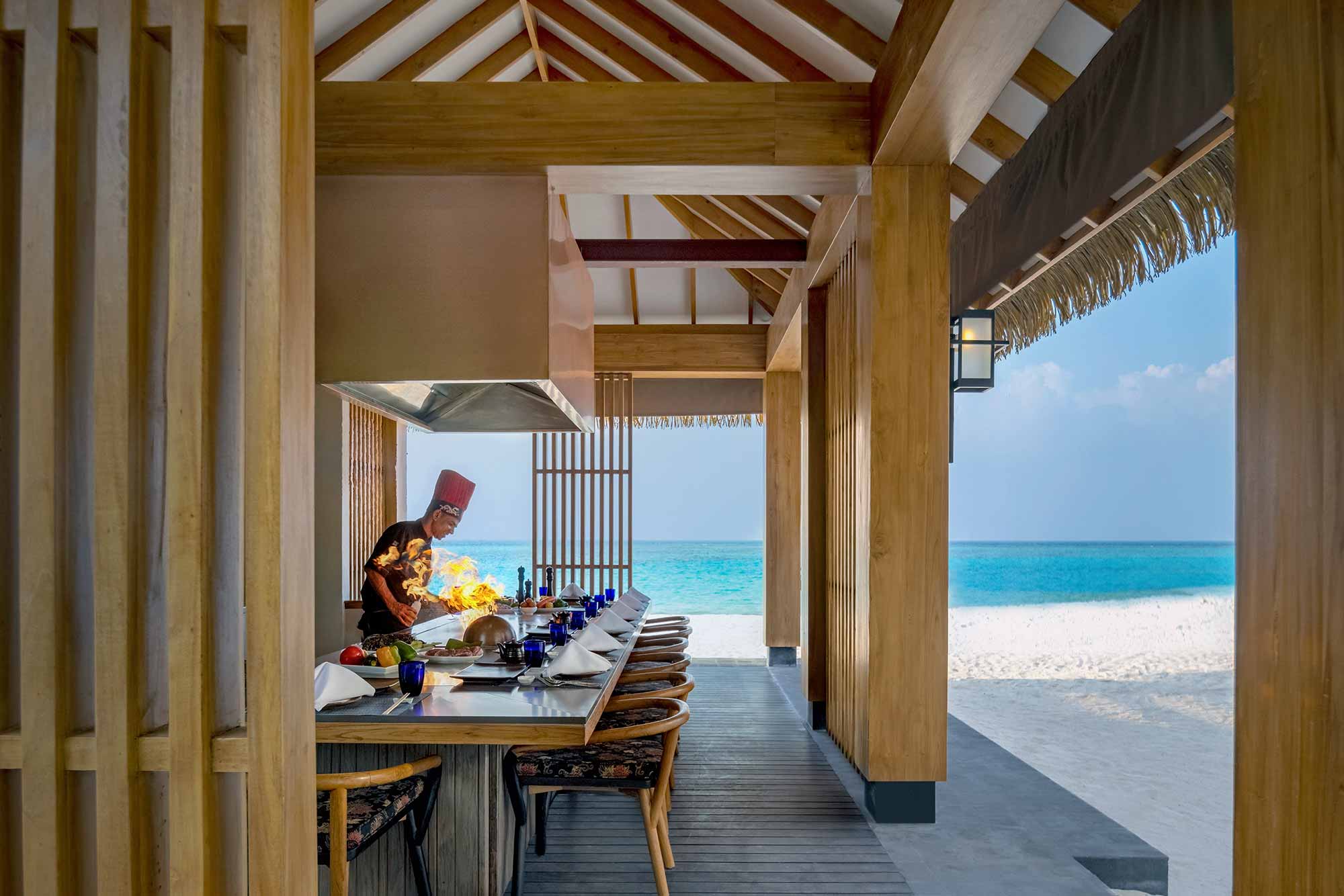 馬爾地夫-Faarufushi-Maldives-餐廳-燒烤、亞洲美食