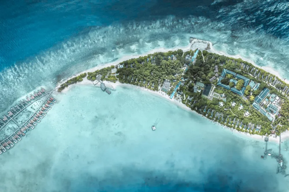 Aerial_Fairmont-Maldives_馬爾地夫費爾蒙