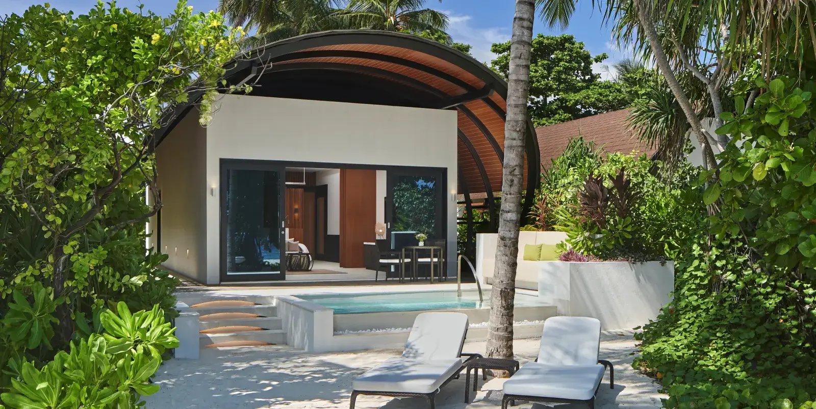 Westin Maldives -Deluxe Beach Villa Pool Exterior