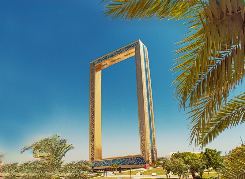 黃金相框  The Dubai Frame