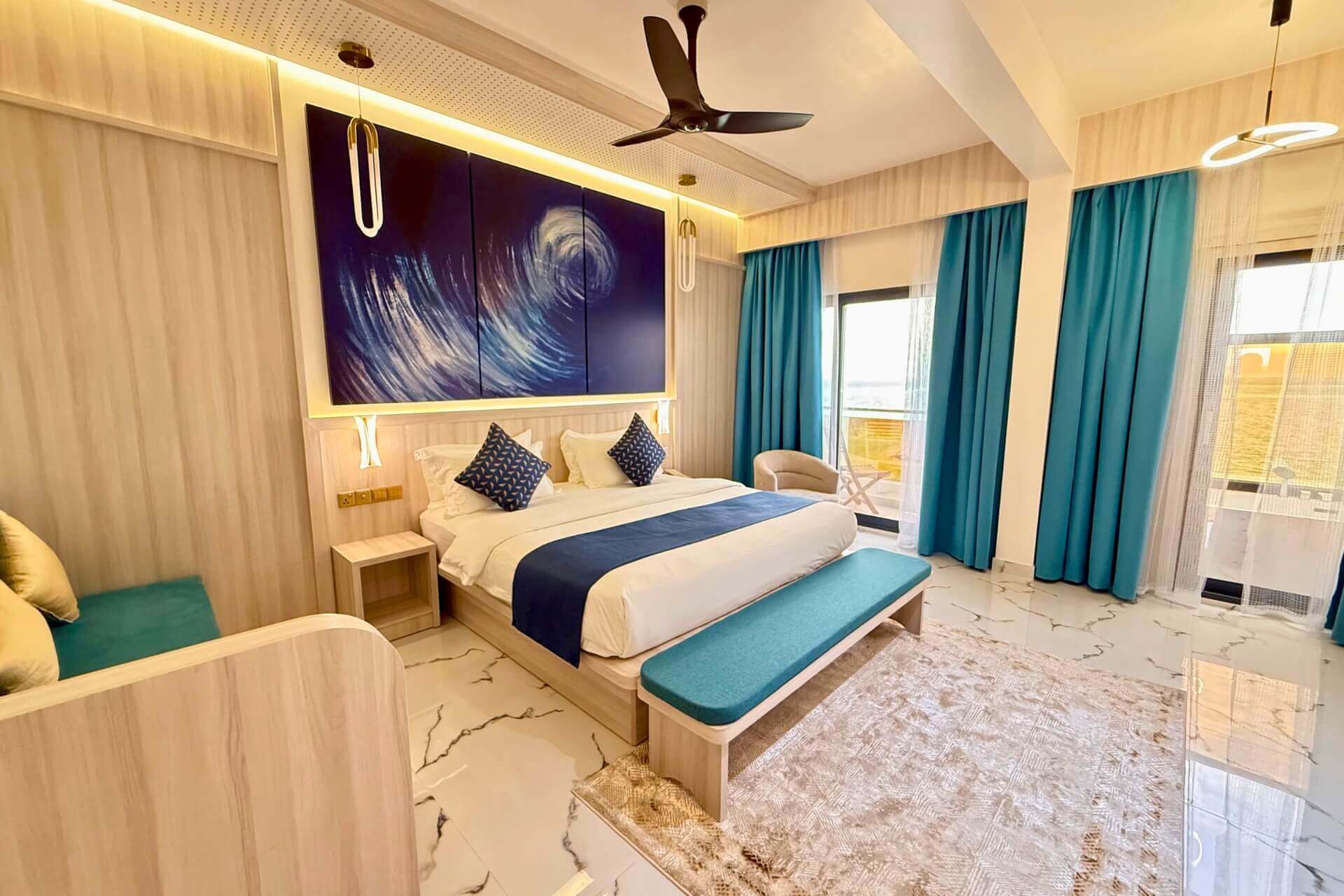 arrival suite with jacuzzi 頂級海景套房附按摩浴缸